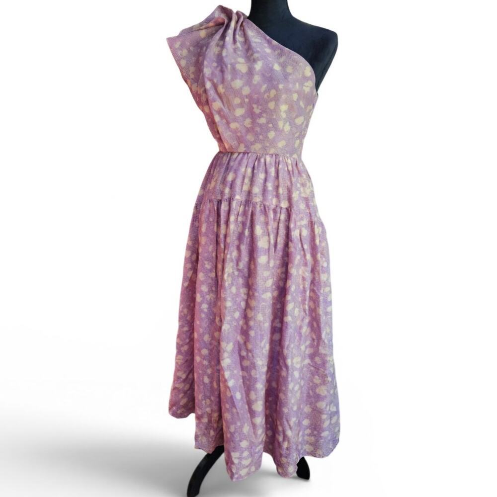 Ulla Johnson Athena Dress Spring/Summer One Shoulder Lavender size 2